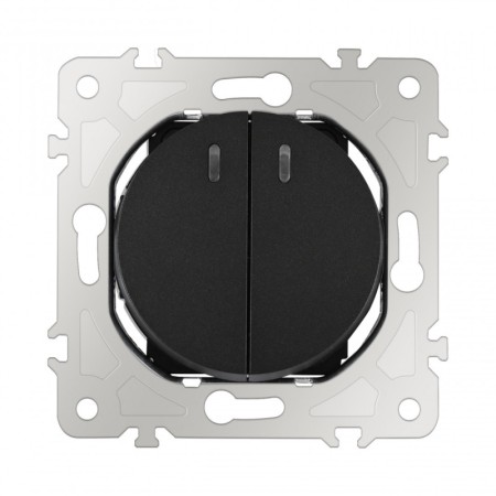 Выключатель Arte Milano 202.33-2.black