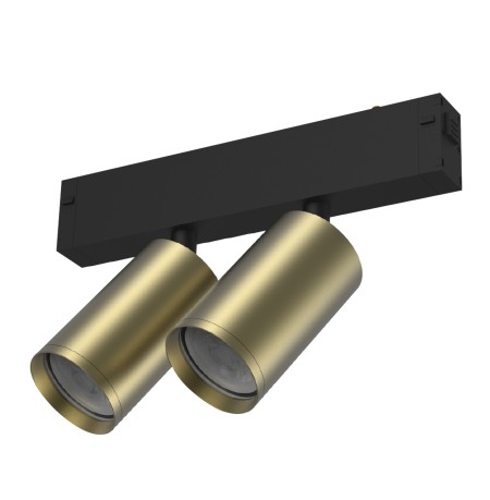 Светильник направленного света поворотный для трековой системы SMART LINE 220В, GU10 2х10Вт, Бронза IL.0050.5011-GU10-GAB