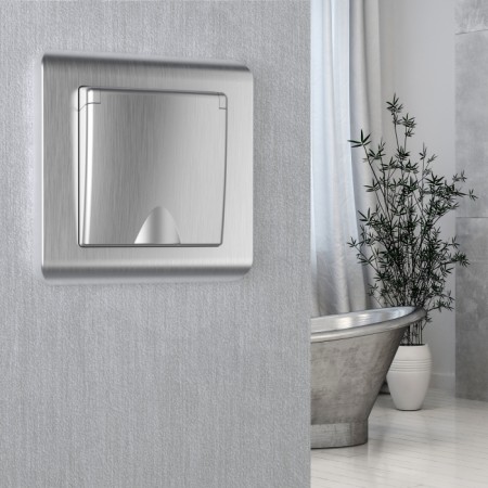 Рамка Stream серебряный W0012106