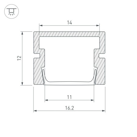 Профиль Arlight 044961