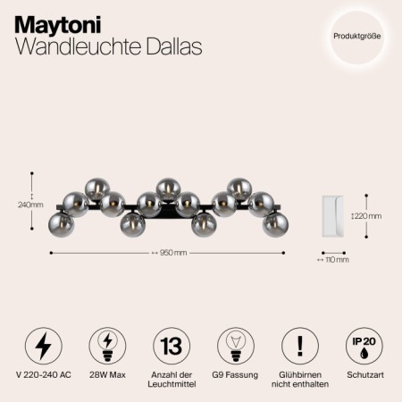 Бра Dallas MOD547WL-13B