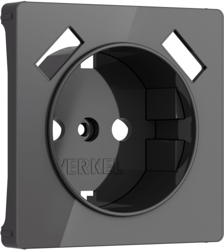 Накладка на механизм Встраиваемые механизмы графит акриловые W1179544