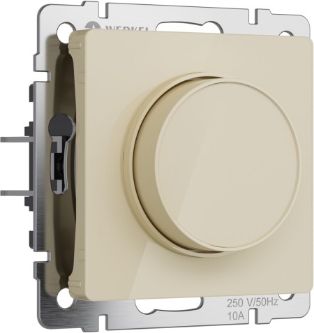 Диммер Встраиваемые механизмы айвори акриловые W1142043