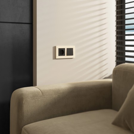 Рамка Slab айвори софт W0022962