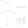 Подвесная люстра EGLO 900306
