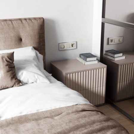 Диммер Встраиваемые механизмы айвори матовые W1142062