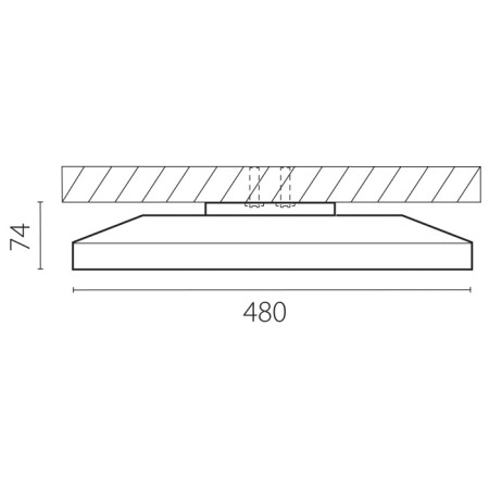 Настенно-потолочный светильник Arco Eco 225750