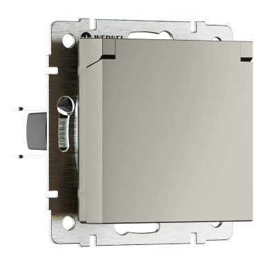 Розетка Werkel W1271204 дымчатый