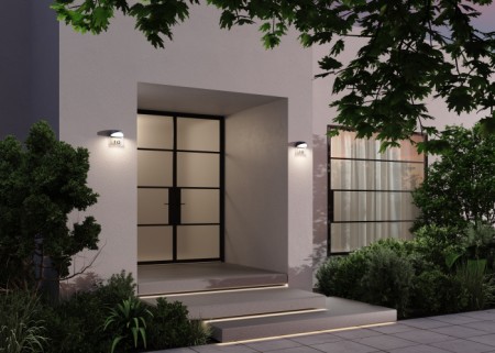 Настенный светильник уличный Gloss O447WL-L7GF3K