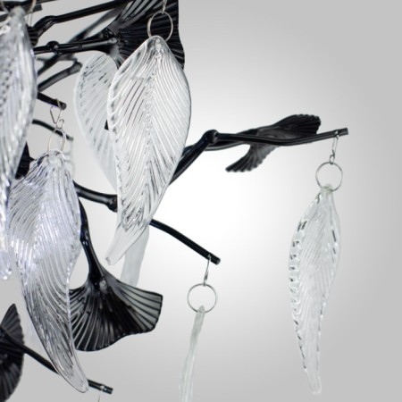 Подвесная люстра WOODSTAR WOODSTAR L1200 BK