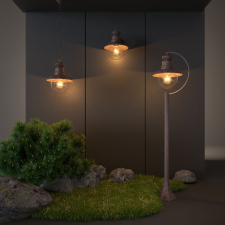 Подвесной уличный светильник Elektrostandard Talli H брауни