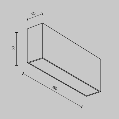 Линейный светильник Maytoni Technical C068CL-12W3-6K-W