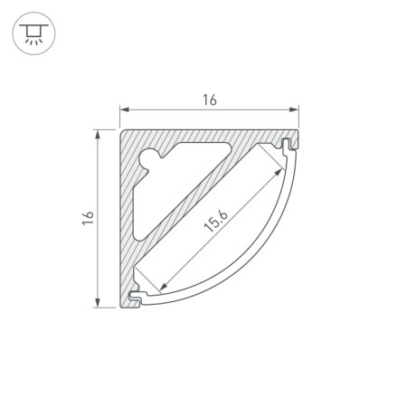 Профиль Arlight 019327