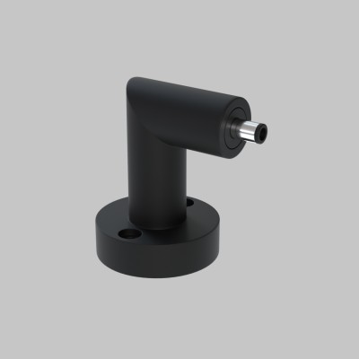 IN - соединитель настенно-потолочный монтаж 24В, осветительной системы THIN and SMART, Черный IL.0060.4004-BK