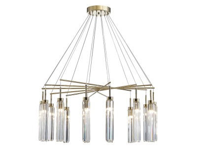 Подвесная люстра Newport 4524+10/S gold