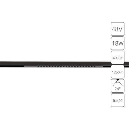 Трековый светильник Optima A7267PL-1BK