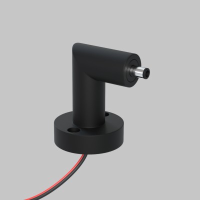 IN-соединитель настенно-потолочный монтаж 24В с проводом, осветительной системы THIN and SMART, Черный IL.0060.4004-W-BK