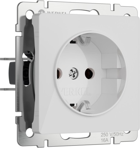 Розетка Встраиваемые механизмы белые акриловые W1171041