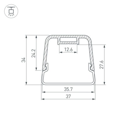 Профиль Arlight 055098