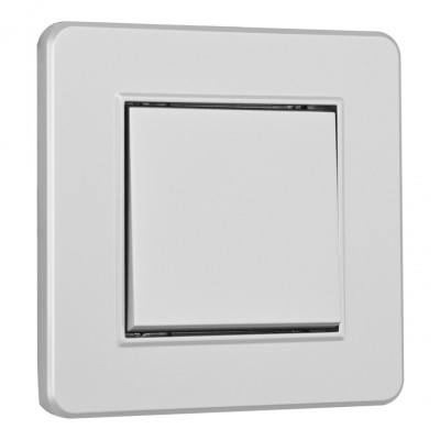 Выключатель Arte Milano SET16-1-30-1 silver