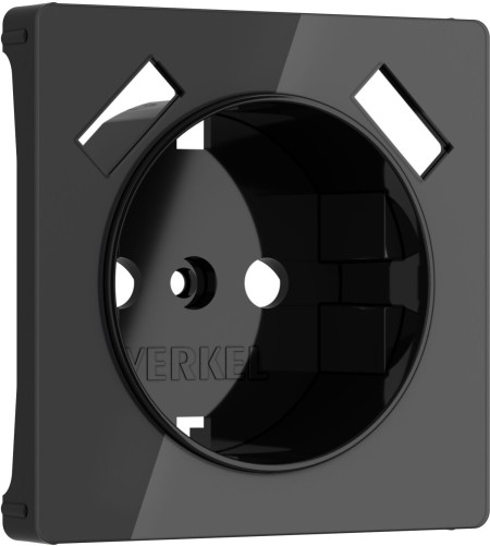 Накладка на механизм Встраиваемые механизмы черные акриловые W1179548