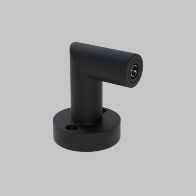 OUT - соединитель настенно-потолочный монтаж 24В, осветительной системы THIN and SMART, Черный IL.0060.4005-BK