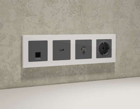 Розетка Ambrella Volt MA662005