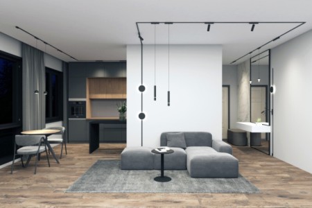 Трековый светильник AIR HANG DK5347-BK