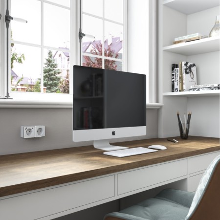 Розетка Накладные механизмы Gallant белые W5071701