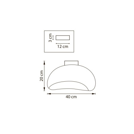 Настенно-потолочный светильник Sigma 611646