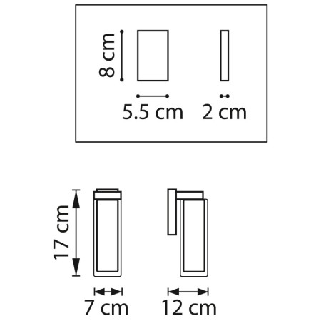 Бра Lightstar 756612