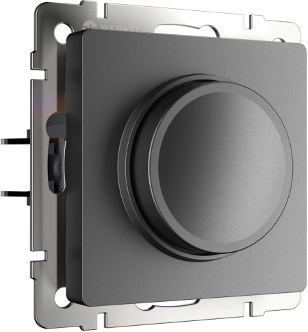 Диммер Встраиваемые механизмы графит матовый W1142064