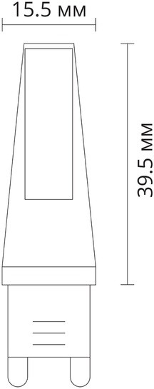 Лампочка светодиодная Lugo A0925-3K