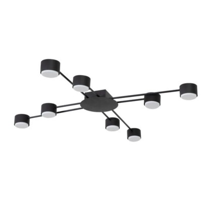 Накладная люстра ARTE Lamp A1527PL-8BK