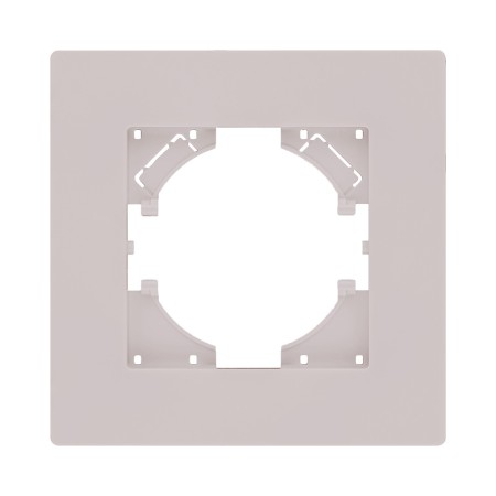 Рамка 1-постовая, кашемир матовый Kollinger Aspekt AT1CM