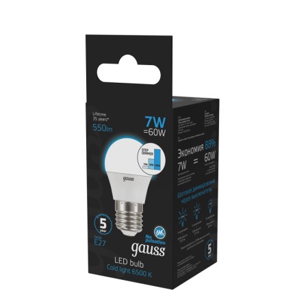 Светодиодная лампа Gauss 105102307-S
