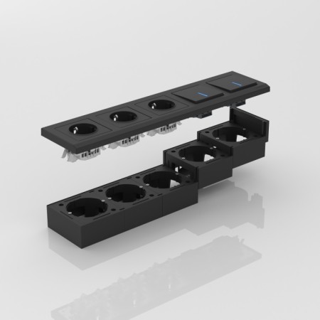 Коробка для накладного монтажа  W8000008