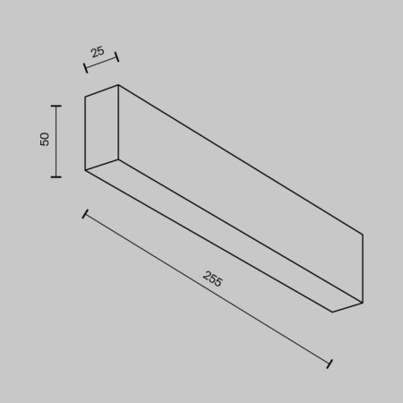Линейный светильник Maytoni Technical C068CL-20W3-6K-W