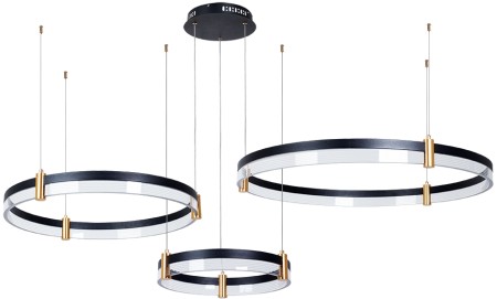 Подвесной светильник Mercury A2185SP-3BK