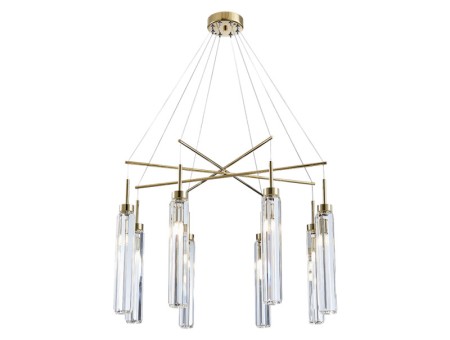 Подвесная люстра Newport 4524+4/S gold