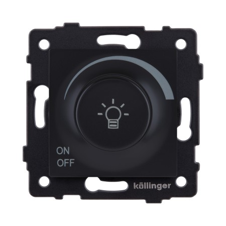Светорегулятор универсальный 500W, черный матовый Kollinger REA-027BM для Aspekt, Eleganz, Reflex