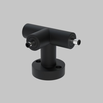 T - соединитель (1-IN, 2-OUT)  24В, осветительной системы THIN and SMART, Черный IL.0060.4009-BK