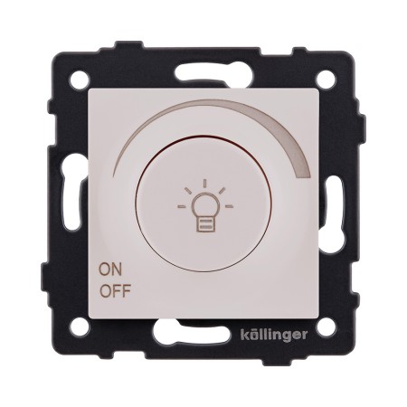 Светорегулятор универсальный 500W, кашемир матовый Kollinger REA-027CM для Aspekt, Eleganz, Reflex