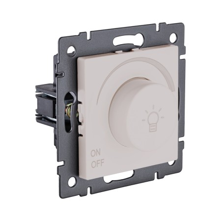 Светорегулятор универсальный 500W, кашемир матовый Kollinger REA-027CM для Aspekt, Eleganz, Reflex