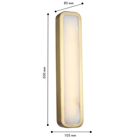 Настенный светильник Adamaris 4727-1W