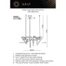 Подвесная люстра APLOYT APL.066.03.45