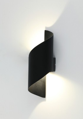 Светильник настенный LED 2*3W 4000K Черный 220V IP54 IL.0014.0006 BK