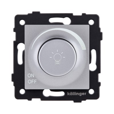 Светорегулятор универсальный 500W, серый Kollinger REA-027GY для Aspekt, Eleganz, Reflex