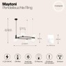 Подвесной светильник Ring MOD013PL-06B