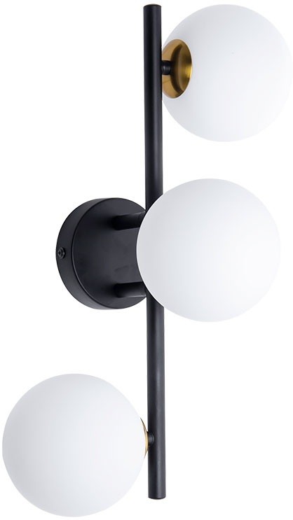 Настенный светильник Gemini A2243PL-3BK